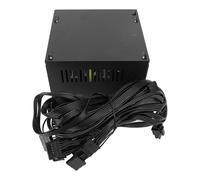 Elprico Alimentation 500 W, Contrôle Intelligent de la Température, Alimentation ATX 12 V avec Ventilateur de Refroidissement, Prise en Charge de la Plate-Forme Double Cœur, Fonctions