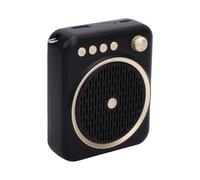 Elprico Amplificateur Vocal pour Enseignants, Suppression du Bruit pour | Microphone D'enseignant pour Salle de ppairage de Tablette Téléphonique BT 5.0, Entrée 3.5mm, Lecture 10H,