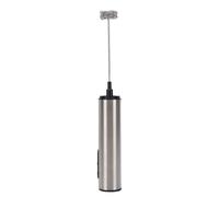 Elprico Baguette Mousseuse à Lait Portative, Mélangeur de Boissons à Fouet électrique Rechargeable par USB avec 5 Accessoires, pour la Cuisson du café au Lait