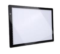 Elprico Bloc Lumineux pour Visionneuse Négative, Très Grand Caisson Lumineux A4, Scanner à 3 Niveaux de Gradation pour Anciennes Diapositives et Films, Couleur Noir pour Les Photographes