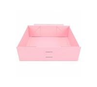 Elprico Boîte-cadeau Magnétique avec Couvercle, Boîte-cadeau Pliable avec Ruban et Fermeture Magnétique pour Bijoux, Parfum, Proposition de Demoiselle d'honneur, Saint-Valentin (PINK)