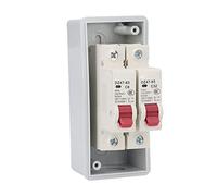 Elprico Boîte de Distribution à L'extérieur, Résistance à L'usure, Facile à Installer, Force D'impact pour les Bâtiments et Ateliers Résidentiels (6A 32A)