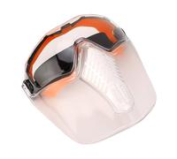 Elprico Bouclier Facial de sécurité Anti-impact de Protection contre le Vent avec une Vue Claire pour un Usage Industriel, épreuve de Poussière