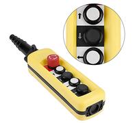 Elprico Bouton Pendant Grue, Commutateur de Commande avec 4 Boutons, pour