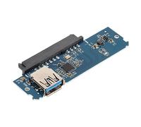 Elprico Câble Adaptateur USB 3.0 vers Disque Dur 6Gbps Plug and Play Indicateur LED Câble Adaptateur vers USB pour Disque Dur SSD 2.5