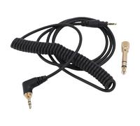 Elprico Câble de Rechange pour Casque, Cordon spiralé avec Adaptateur 6,35 Mm pour Casque DJ HDJ CUE1BT X5 X7 S7