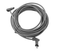 Elprico Câble de Remplacement pour Satellite Rectangulaire V2 Rallonge de 9,2m 30ft avec Clous Métalliques pour Connexion Internet Stable Accessoire pour Camping-car Bateau et Maison