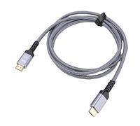 Elprico Câble HDMI 8K 2.1, Cordon tressé Ultra Haute Vitesse de 1,8 M, 48 Gbit/s, Prend en Charge 8K à 60 Hz, 4K à 120 Hz, Compatible avec Moniteur D'ordinateur Portable et TV