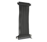 Elprico Câble Riser PCIe 4.0 X16, Câble D'extension GPU Anti-interférence Plug and Play à Angle Droit 128 Gbps pour Carte Graphique (60cm)