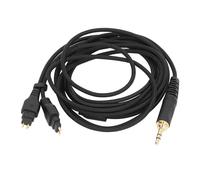 Elprico Câbles Audio Compatibles avec HD580 HD600 HD650 HD660S HD6XX HD535 HD545 HD565 HD265, Cordon Stéréo de Remplacement de 6,35 Mm (6,6ft / 2m)