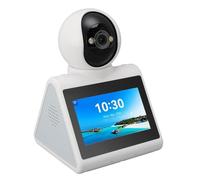 Elprico Caméra D'appel Vidéo à 2 Voies avec écran, Support d'apprentissage de L'IA pour Le Rappel de la Famille, Moniteur de bébé HD 1080p avec Stockage, Chat Interactif et Blagues