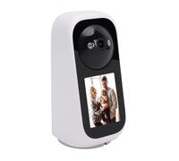 Elprico Caméra de sécurité 2K pour Moniteur de bébé, Caméra pour Chien avec Détection de Mouvement, Conversation Bidirectionnelle, Réduction Intelligente du Bruit, Application de