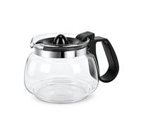 Elprico Carafe de Remplacement en Verre pour café, 4 Tasses, 600 Ml, Pot | Verre borosilicate durable, poignée ergonomique résistante à la chaleur, bec verseur lisse, facile à nettoyer, convient aux