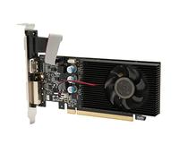 Elprico Carte Graphique GT610 1 Go, Carte Graphique D'ordinateur 810 MHz 1000 MHz 2560 X 1600, Interface Multimédia Haute Définition, VGA, DVI, Carte Vidéo PC pour Bureau Vidéo HD (GT610 1GD3 64BIT)