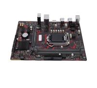 Elprico Carte Mère Micro ATX, Carte Mère de Bureau DDR4 PCIE 3.0 Double Canal pour Processeur CPU LGA 1151 9e 8e Génération 14 Nm, 4X Serial ATA III, 6 X USB 3.1 Gen 1, 6 X USB 2.0,