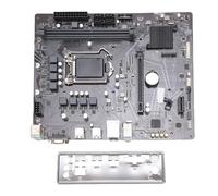 Elprico Carte Mère PC, Carte Mère de Jeu DDR4 jusqu'à 3 200+ (OC) MHz, PCIe 3.0 X4, SATA 4 GB/s, SSD NVMe, avec Port M.2, Processeurs de Base de Support de Plaque D'E/S 10e Génération