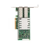 Elprico Carte Réseau PCIe, Carte Adaptateur Double Port 10 Go, + Port 10 Go + Carte Réseau PCIe 2.0 X8 pour 665249 B21 669279 001 665247 001