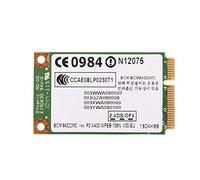 Elprico Carte Réseau sans Fil, 433Mbps Haute Vitesse 2.4G + 5G Double Bande Mini Carte sans Fil PCI-E WiFi pour HP//Dell/