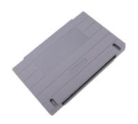 Elprico Cartouche Flash pour Snes/SFC, Cartouche de Jeu Compatible avec Les Consoles US EU JP 16 Bits avec Charge de Sauvegarde Instantanée et Horloge en Temps Réel