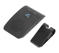 Elprico Conférencier Téléphonique Car, Adaptateur de Récepteur de Visière sans Fil sans Fil avec Une Connexion et Un Rappel de Vibration Doubles, Lecture Musicale, 5.0, pour Une