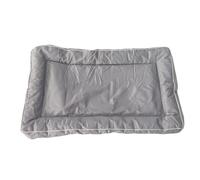 Elprico Coussin de Cage pour Chien, Tapis de Couchage Imperméable pour Animaux de Compagnie, Coussin de Niche Résistant aux Déchirures avec Bords Surélevés et Fond Antidérapant, pour Chiens (90*55 cm)