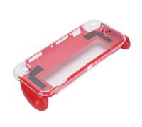 Elprico Couverture Protectrice de la Poignée de Console Portable, Couvercle de Protection à L'épreuve des Chocs avec Poignée Ergonomique pour Modèle 2021 OLED 7 Pouces, Boîtier (Rouge)