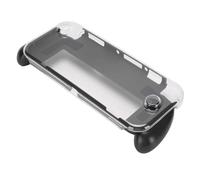 Elprico Couverture Protectrice de la Poignée de Console Portable, Couvercle de Protection à L'épreuve des Chocs avec Poignée Ergonomique pour Modèle 2021 OLED 7 Pouces, Boîtier (Black)