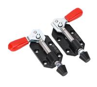 Elprico Croigne de Positionnement Rapide Stable Filiable Fast Clamping, 2pcs Gauche à Droite 20 Mm AVC, pour Différentes Pièces, le Traitement des Pièces, Haute efficacité, Poignée du Manchon en