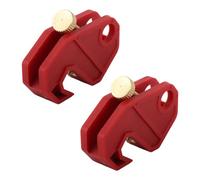 Elprico Déclasseur Universal Single Sécurité Améliorée 2 PCS Dispositif de Verrouillage du Disjoncteur pour les électriciens en Nylon