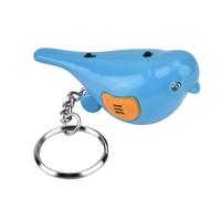 Elprico Détecteur de clé à Sifflet LED Bird, Porte-clés à Commande Vocale Mince et Durable pour Une Récupération Facile des Objets (Blue)