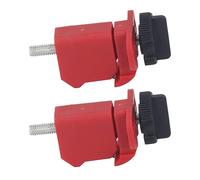 Elprico Dispositif de Verrouillage de Commutateur Compact Mini Haut-température Verrouille Résistant aux Matériaux ABS de sécurité électrique 2pcs