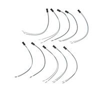 Elprico Douille D'ampoule LED G4, Kit de Support de Lampe Halogène Durable MR16 MR11 pour Usage Domestique et de Bureau (10 X Douille D'ampoule LED G4)