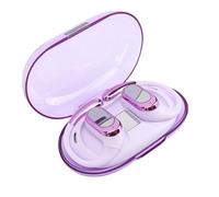 Elprico Écouteurs de Traduction de L'IA en Temps Réel, 164 Langues Traductor Earbuds, 3 en 1 Traducteur Buletooth Earts, 7 Modes de Traduction, écouteur de Traduisation à Oreille Ouverte (Purple)