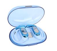 Elprico Écouteurs de Traduction de L'IA en Temps Réel, 164 Langues Traductor Earbuds, 3 en 1 Traducteur Buletooth Earts, 7 Modes de Traduction, écouteur de Traduisation à Oreille Ouverte (Blue)