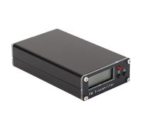 Elprico Émetteur FM Longue Portée 0,5 W avec écran LCD et Câble Audio 3,5 Mm, émetteur de Diffusion FM 76 à 108 MHz pour Film, Parking, Maison, Bibliothèque, Spectacles de Lumière, 2