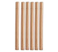 Elprico Ensemble de Bâtons de Cire Premium, 10 Pièces, Pratiques pour Décorer des Enveloppes, des Invitations, des Mariages, en Laiton doré, à Chaud (bronze doré)