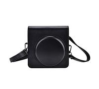 Elprico Étui en Cuir PU pour Appareil Photo avec Sangle pour Fuji SQ6, Doux et, Compatible avec Fuji SQ 6, Couche Interne Douce pour la Protection Contre Les Rayures (Black)
