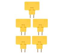 Elprico EU Inaldo Zócalo Convert de 180 Degrés Extension 1 à 3 Adaptateur de Bougie EU avec 3 Conquérants pour Faciliter L'installation, une Forte Acceptation, un Adaptateur de Sortie, ABS, Matériau
