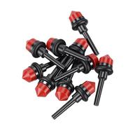 Elprico Goupille de Valve de Machine à café, Pièce de Réparation en Plastique PP 10 Pièces avec Joint d'étanchéité en Silicone, pour le Remplacement de la Cafetière Jura
