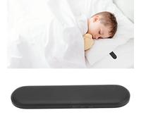 Elprico Haut-Parleur d'oreiller Ultra Fin, Mini Haut-Parleur d'oreiller à Conduction Osseuse avec Basse Stéréo, Haut-Parleur d'oreiller Bluetooth pour Dormir avec Fonction Minuterie(Blanc)
