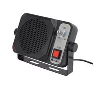 Elprico Haut-Parleur Externe pour Radio CB Ham, Haut-Parleur amplifié 1,5 W avec Interrupteur de Filtre Anti-Bruit et Prise 3,5 Mm pour émetteur-récepteur Mobile de Voiture