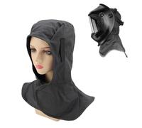 Elprico Hotte de Soudage, Casquette de Soudage en Coton Ignifuge avec drapé D'épaule, Protection de la Tête et du Cou pour les Soudeurs Hommes Femmes