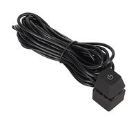 Elprico Interrupteur d'alimentation pour Ordinateur de Bureau, Câble Adaptateur de Contrôle d'alimentation, Bouton d'alimentation PC rétroéclairé Plug and Play pour Ordinateur de