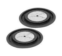 Elprico Klaxon Passif à Diaphragme de Caisson de Basses de 5,5 Pouces, Amélioration des Basses de Haute qualité pour les Audiophiles, Paquet de 2