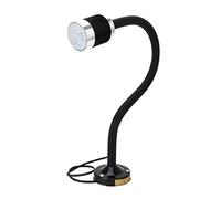 Elprico Lampe à Cou de Cygne Magnétique Ronde, les Lumières du Cou de Cygne à LED à LED Flexible pour la Machine CNC, AC220V (3W)