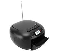 Elprico Lecteur de Cassettes CD Portable Boombox avec Bluetooth et Radio