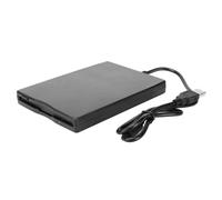 Elprico Lecteur de Disquette Portable, Lecteur de Disquette Ultra Fin de 3,5 Pouces USB Lecteur de Carte de Disquette Externe Amovible pour Ordinateur de Bureau et Ordinateur Portable