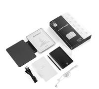 Elprico Lecteur électronique E Ink 5,76 Pouces, Lecteur de Livres (1G+16G) | Résolution 920 X 680, écran Tactile Antireflet 198 PPI, Prise en Charge des Cartes WiFi et TF, Batterie 1500 MAh, EPUB PDF