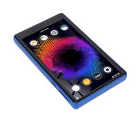 Elprico Lecteur MP3 64 Go avec Bluetooth 5.0, Lecteur de Musique avec Haut-Parleur intégré et écran Tactile de 5,0 Pouces, Radio FM, Enregistreur Vocal, Son HiFi, Liseuse de Livres (Blue)