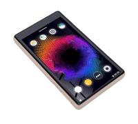 Elprico Lecteur MP3 64 Go avec Bluetooth 5.0, Lecteur de Musique avec Haut-Parleur intégré et écran Tactile de 5,0 Pouces, Radio FM, Enregistreur Vocal, Son HiFi, Liseuse de Livres (Gold)